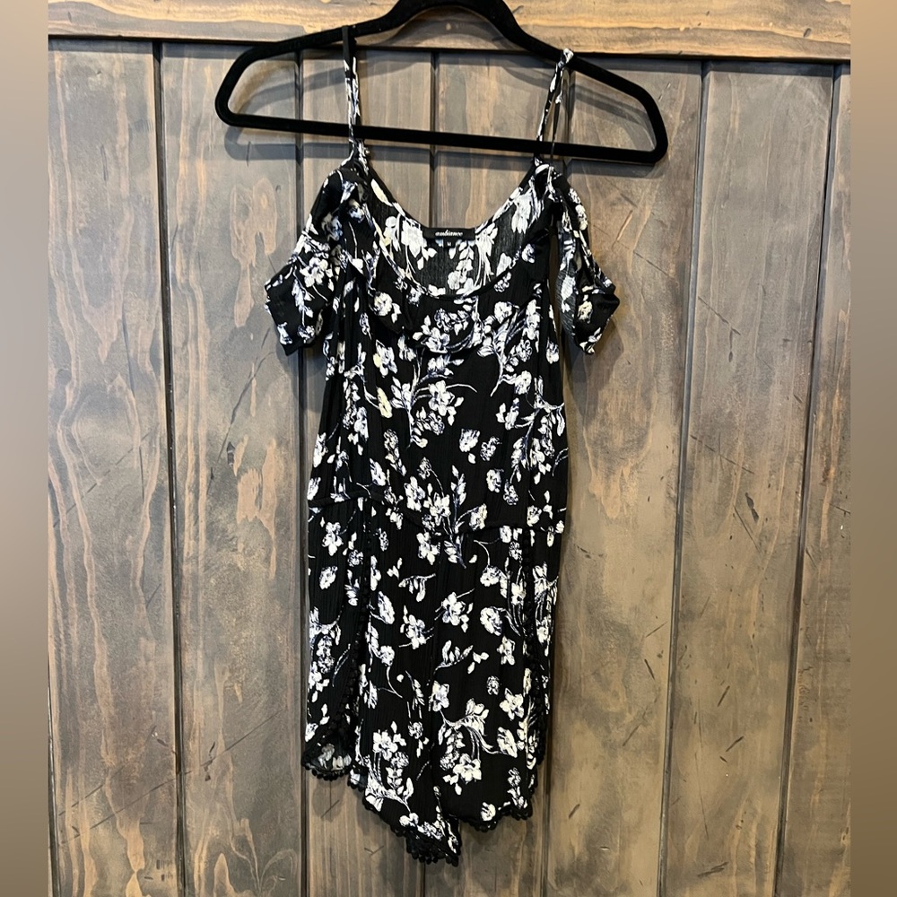 Floral summer romper
